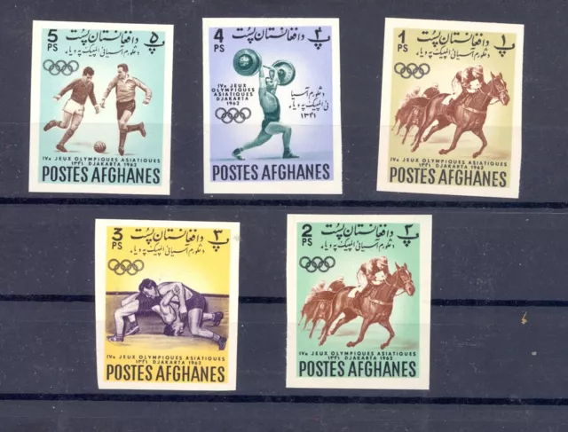 Olympia / Olympic - Afghanistan Imperf -Mnh  1967