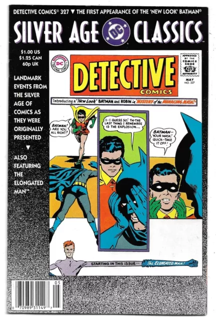 Detective Comics #327 First 'New Look' Batman Silver Age Classics FN (1992) DC