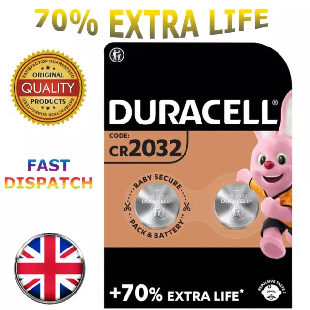 Duracell 2032 battery CR2032 | BR2032 DL2032 3v Lithium Batteries Coin Cell