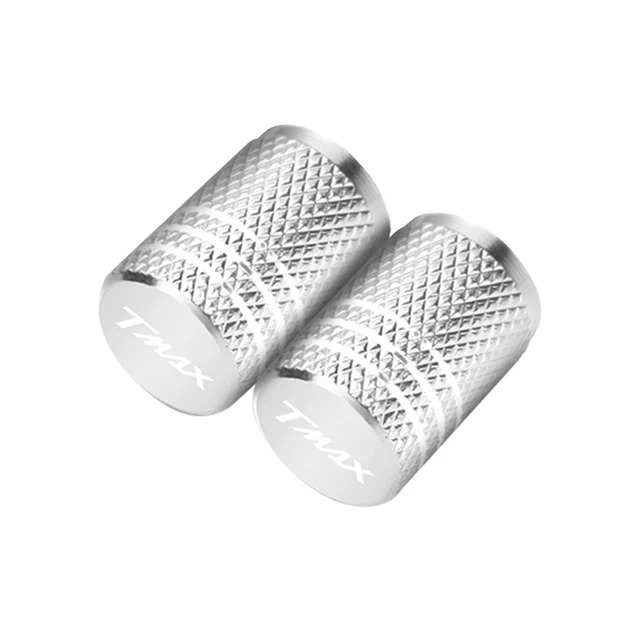 MF4953 Tappi Coprivalvola Valvola Penumatico CNC Silver Yamaha TMax 500 530 560