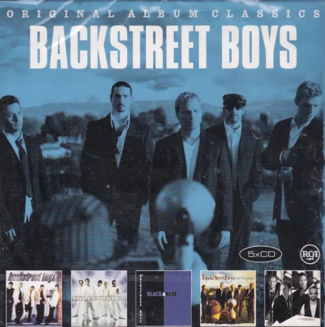 Backstreet Boys / Millennium, Black & Blue, Never Gone, Unbreakable (5 CDs,OVP!)