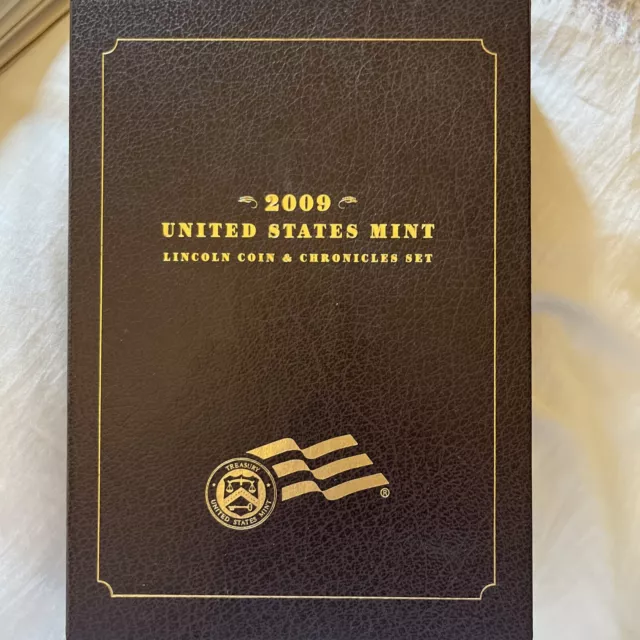 2009 US Mint Lincoln Coin & Chronicles Set  with  COA