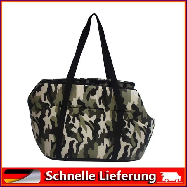Bolso de Transporte con Eslingas de Hombro de Gran Capacidad Exterior Mascota Gato Perro Portador Bolso de Mano
