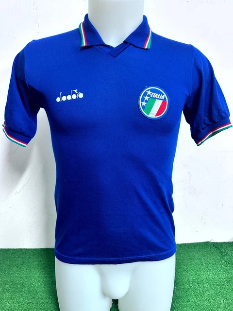 01 Maillot Italie Roberto Baggio Autographe Sans Match Porté