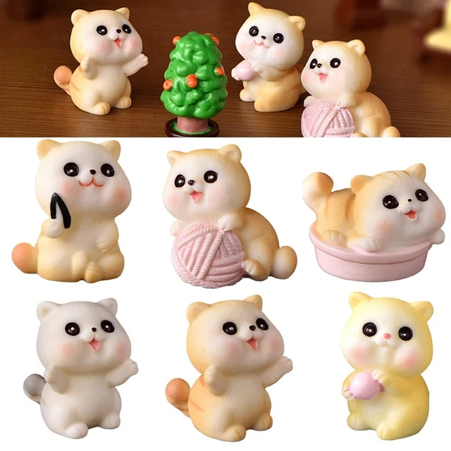 12 Mini Ornements Animaux Lumineux En Résine - Décoration Maison Mignonne - Cadeaux Déco - 3