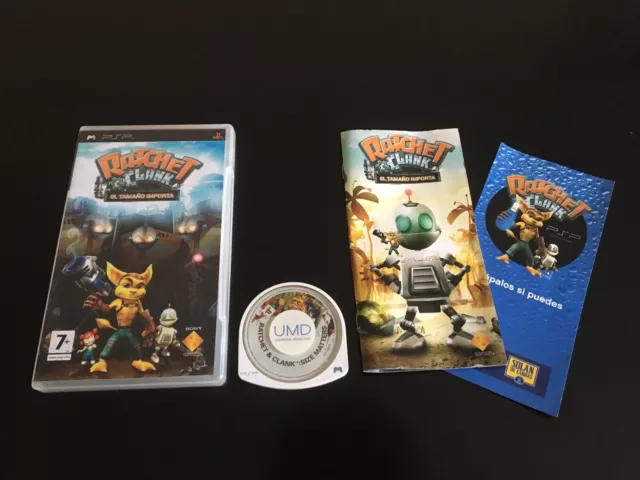 Ratchet & Clank Size Matter Sony Psp Edition Esp Pal Complet