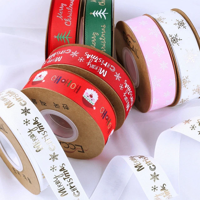 2x Urlaub Band Handwerk Weihnachten Band Weihnachten Geschenk Bögen Bänder 8