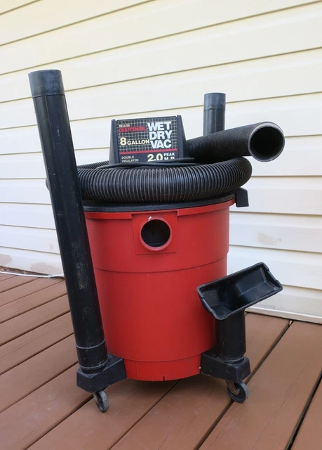 2HP 8 gallons Model #113179430 Corded Wet/Dry Shop Vacuum