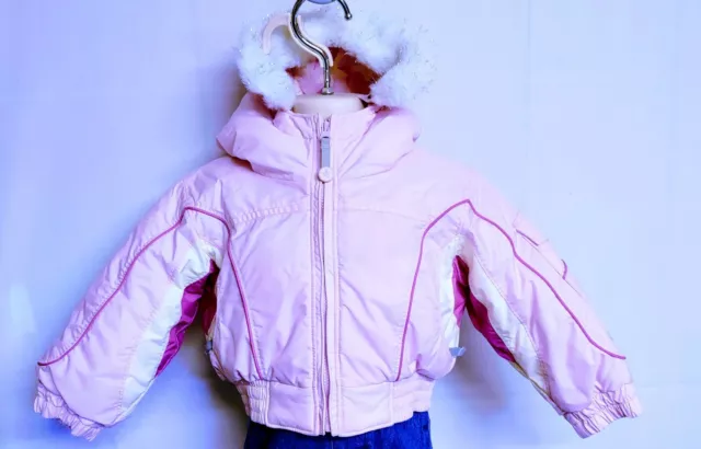 Toddler's Columbia Winter Flight Jacket w/ Hood  Size 2T EUC