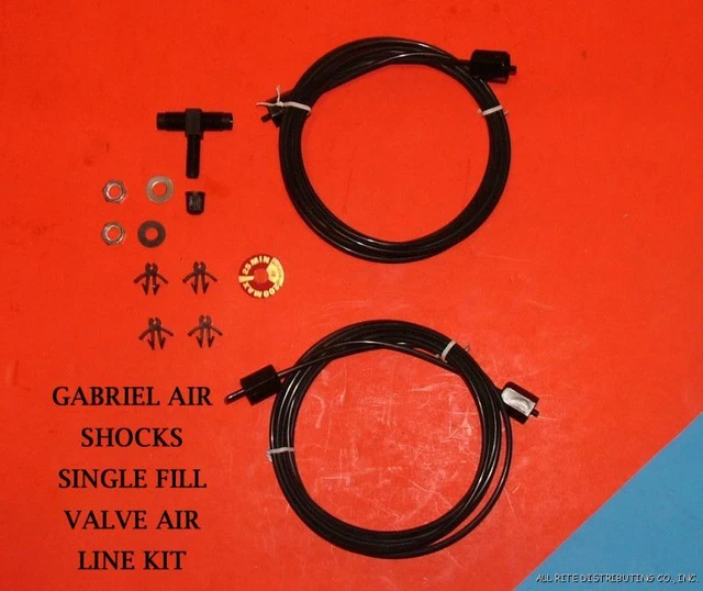 GABRIEL AIR SHOCK hose kit with the single fill valve option 12.50