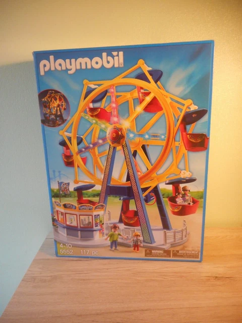 Pièce De Rechange Playmobil : Gondole Pour Grande Roue Illuminée No 5552 - Occasion En Bon état - Made In Germany