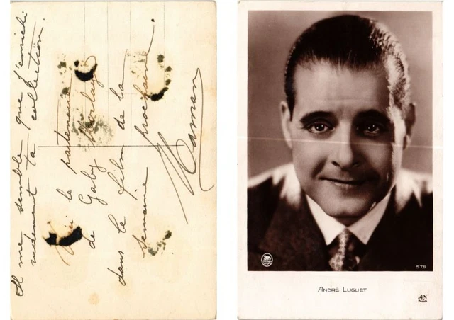 CPA AK Andre Luguet FILM STAR (557172)