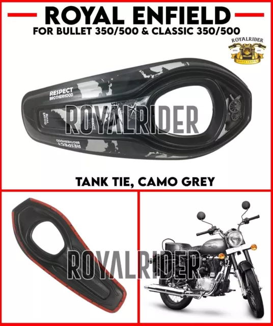 Royal Enfield TANKKRAWATTE, CAMO GRAU Für Bullet 350/500 und Classic 350/500