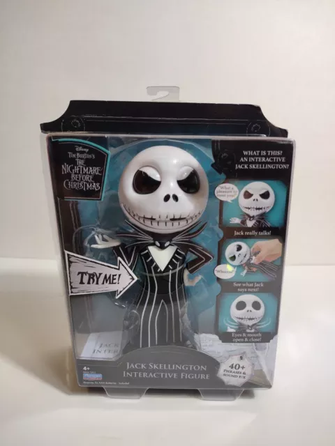 Disney Nightmare Before Christmas Jack Skellington Interactive Figure
