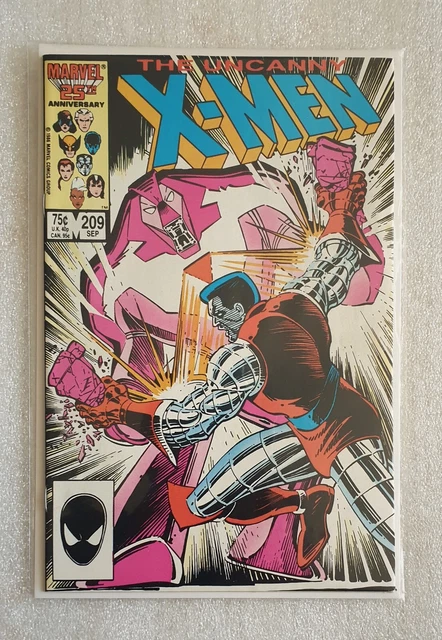 UNCANNY X-MEN Vol.1 #209 (1986) CHRIS CLAREMONT JOHN ROMITA JR - MARVEL