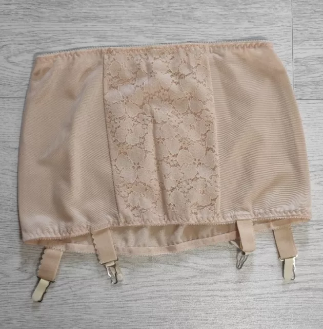 Vintage Strapsmieder 4 Metallclips Strapse Hüfthalter  Girdle   Strumpfhalter