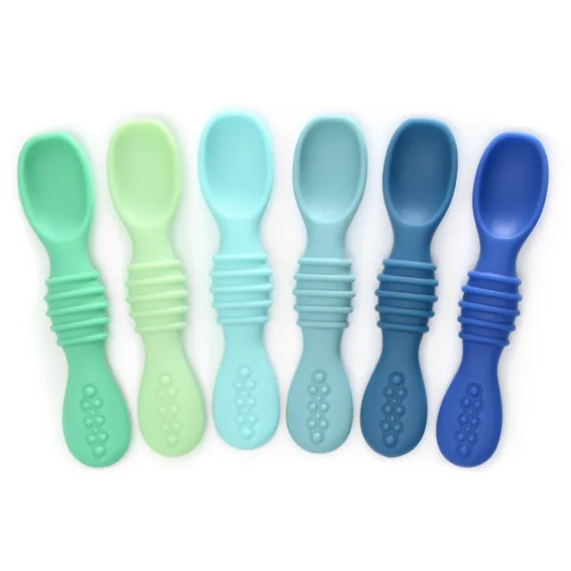 PrimaStella Silicone Chew Spoon Set for Babies and Toddlers - Safety Tested -...