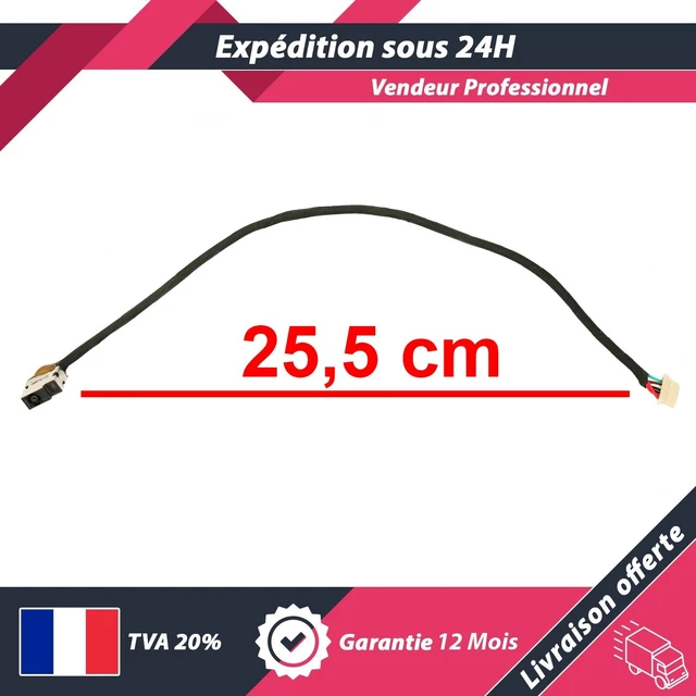 Connecteur D'Alimentation (Jack DC) Pour HP 15-bw040nr / Ns / Ur - Neuf - Pièce De Réparation