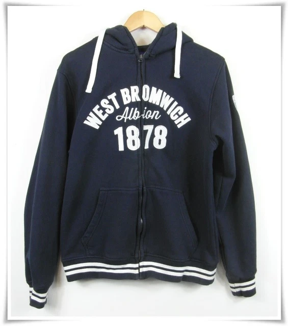 Offizieller Wba Kapuzenpullover, West Bromwich Albion Fc, Grösse L, Sehr Guter Zustand, Teamfleece,