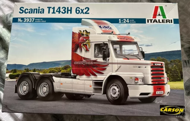 ITALERI 3937 Scania T143H 6x2 1:24 Truck Model Kit