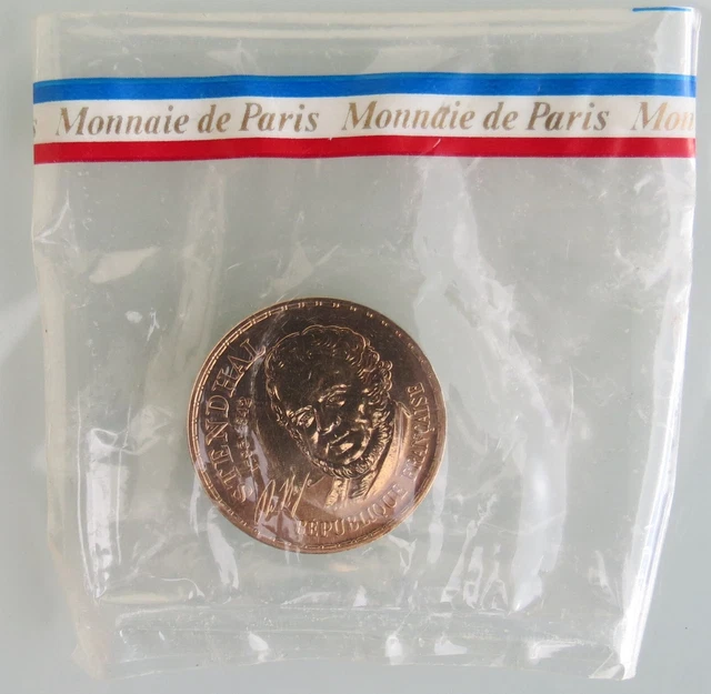 Rare ESSAI 10 francs Stendhal 1983 Tranche B ! non circulé UNC - PROVA