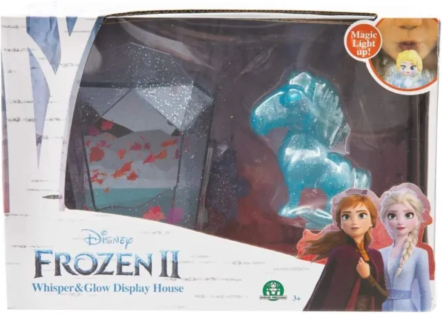 NEW Frozen 2 Whisper & Glow Toy Display House Elsa Kids Toys Girls Disney UK