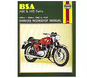 0155 BSA A50 and A65 Twins 62-73 Haynes Workshop Service Manual Book