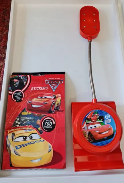 Disney Pixar WGP Clip On Licht/Lampe & Autos 3, über 700 Aufkleber