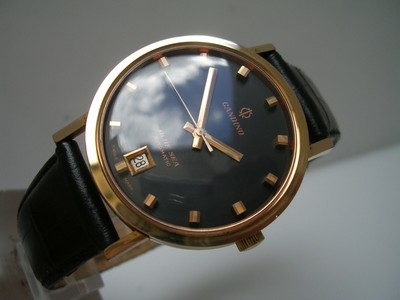 CANDINO BLUE SEA Automatic Date Oro 18 Kt G.f. Anni '70 Orologio Uomo  Vintage EUR 790,00 - PicClick FR