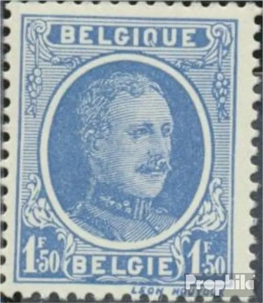 Belgique 214c neuf 1926 albert