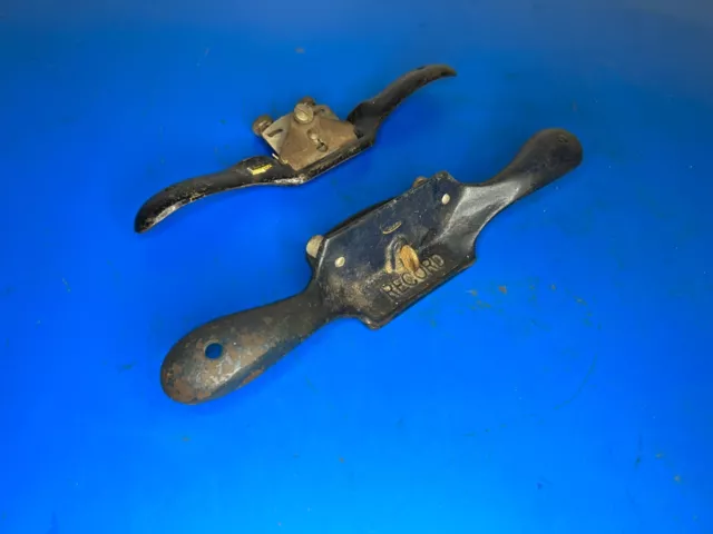 Job Lot  2x Vintage Spokeshave Inc. Stanley and  Record No. 80