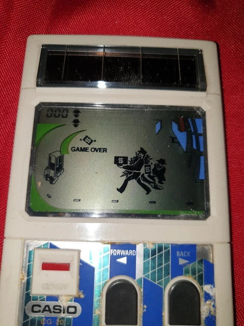 Ancienne console de jeu portable casio money & bomb CG-20 1982 Japon vintage 3