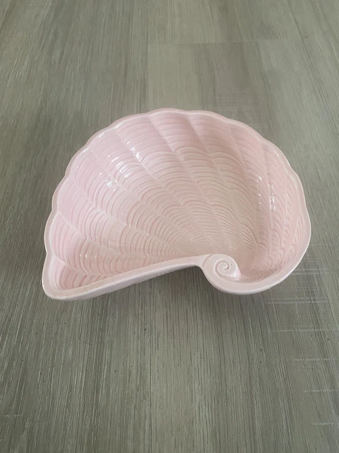 Vintage (1983) SHAFFORD original Pink Shell Platter  7” X 6” FREE SHIPPING