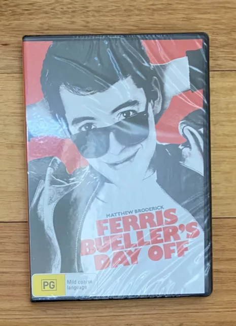 Ferris Beuller's Day Off ~ Matthew Broderick (Region 4 DVD) *New & Sealed*