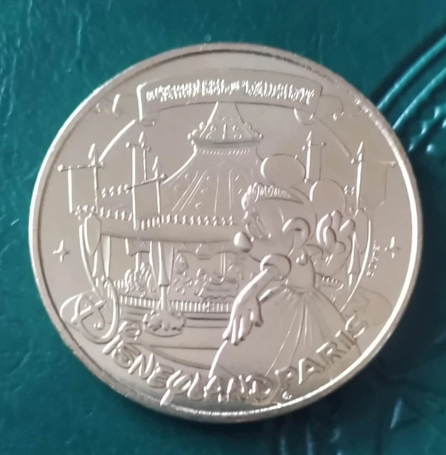 Medaille  Jeton  Touristique  Monnaie  De  Paris  Disneyland   2022 _Carroussel