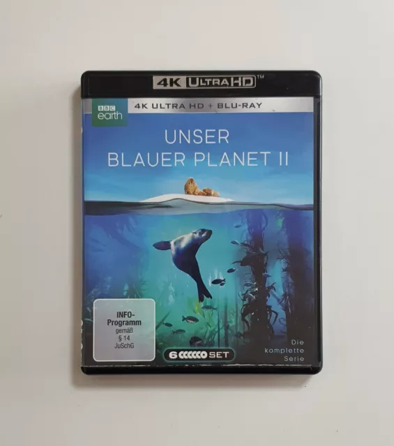 UNSER BLAUER PLANET II [ Blu-Ray  4K Ultra HD  6 Disc Edition ] OHNE KRATZER