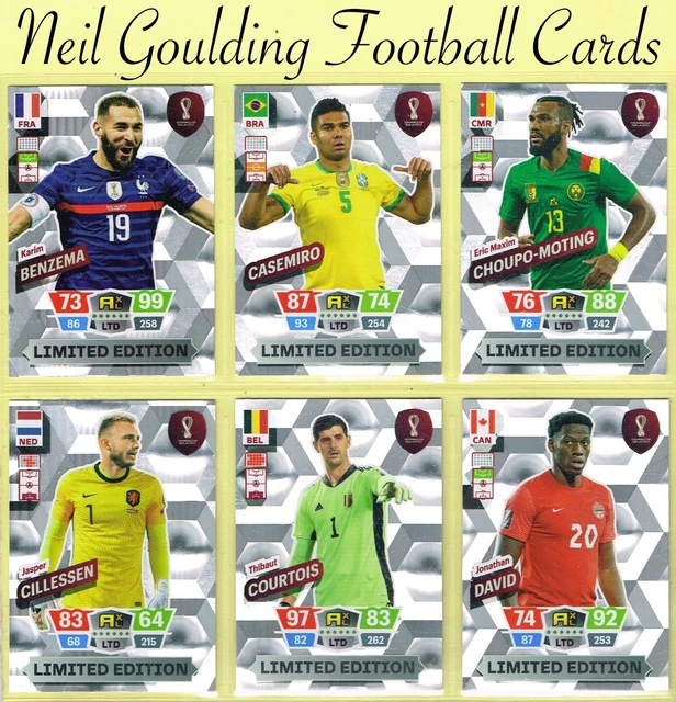 PANINI FIFA WORLD Cup Qatar 2022 Adrenalyn XL ☆ LIMITED EDITION