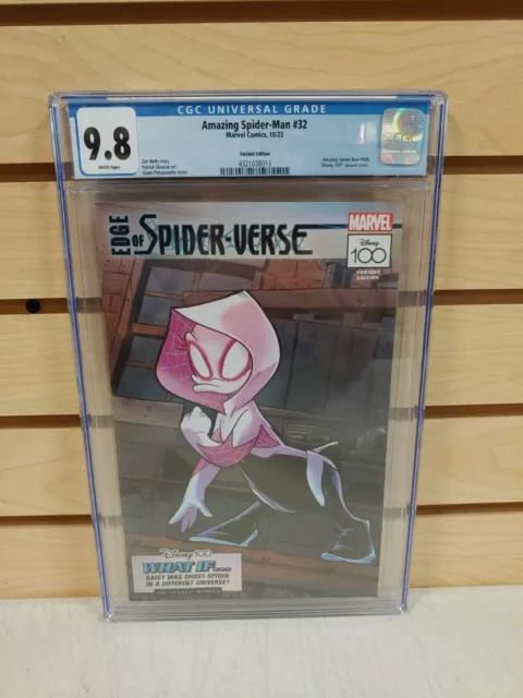 Amazing Spider-Man #32 Giada Perissonotto Disney 100 Variant Cover CGC 9.8