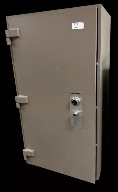 Hamilton TL-30 Combination Floor Safe Burglary Tool Resistant 37" x 32" x 71"