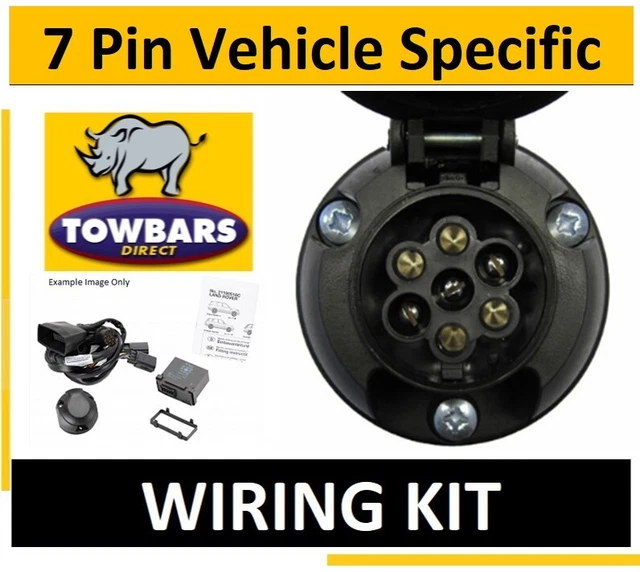 FORD TRANSIT CUSTOM Dedicated Towbar Electrics 7 Pin Wiring Kit 2016 to