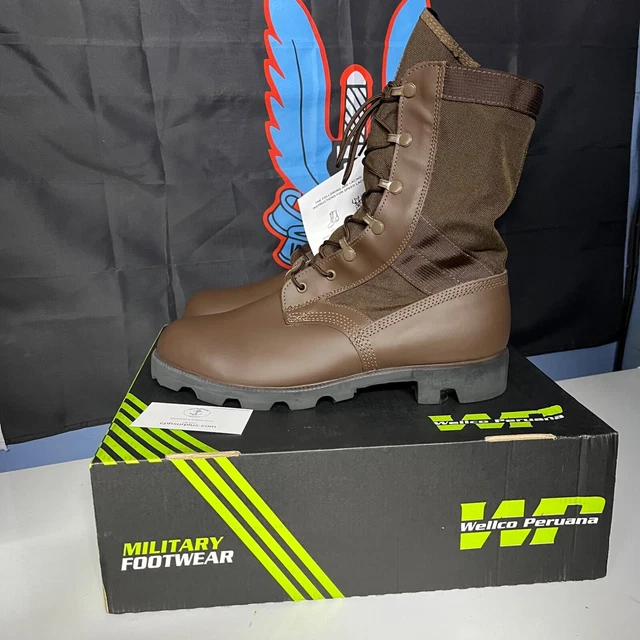 Wellco Jungle Bottes Combat USA GB Style Militaire Wp Pointe