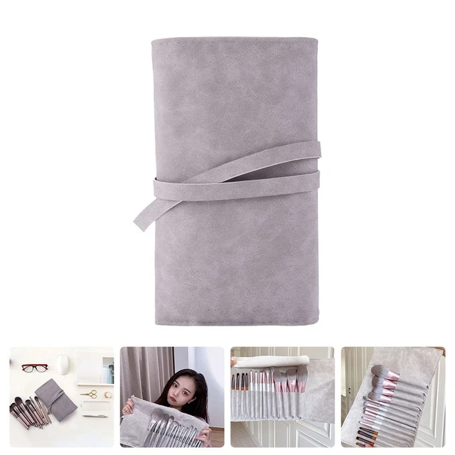 Trousse Double Couche Grande Capacité - Imprimé Léopard - Pour école, Bureau, Rangement Stylos Et Maquillage - Pratique Et Spacieuse