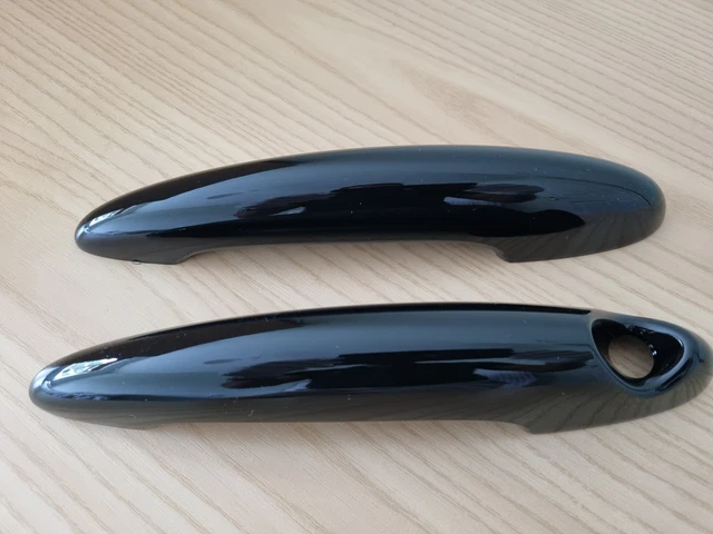 UK NEW GLOSS BLACK Door Handle Cover Trims for MINI COOPER S R50 R52 R53 R56 R57
