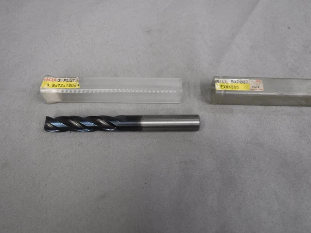 Nachi 3 Flute Drill Solid Carbide 13.9mm x 72mm x 130mm