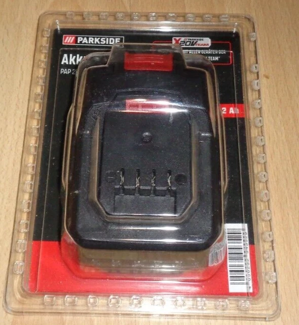 PARKSIDE X 20 V Team AKKU 20V LI-Ion AKKU,2.0Ah,NEU! EUR 28,90