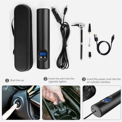Supremery Coffret pour Oasser P1S Compresseur électrique Pompe à air de Voiture Cas Sacoche Etui de Protection Cas avec Poche en Filet pour dautres Accessoires pour Oasser compresseur dair 
