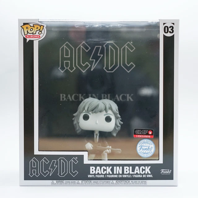 Funko Pop Albums ACDC Back in Black Album Cover Angus Young Special Edition 03