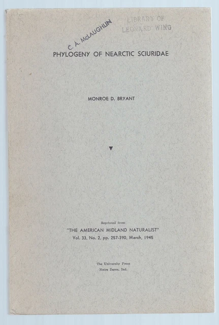 Phylogeny of Nearctic Sciuridae by Monroe D. Bryant Phylogeny of Nearctic Sciuridae by Monroe D. Bryant