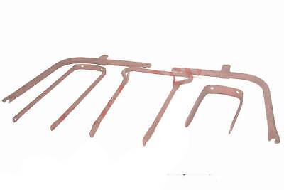 BSA BSA C12 Anteriore Parafango Posteriore Set con Staffe Fermi Crudo Nude Metal Gec 