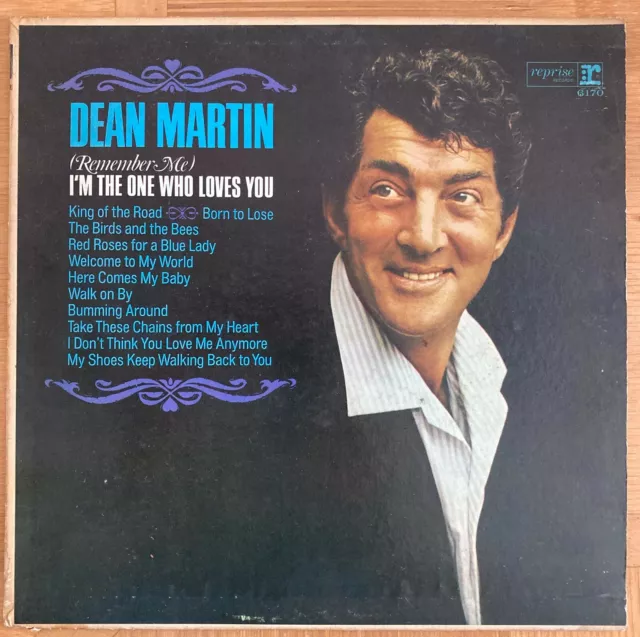 Dean Martin ‎- Remember Me I'm The One Who Loves You  1965 Vinyl LP Record Album